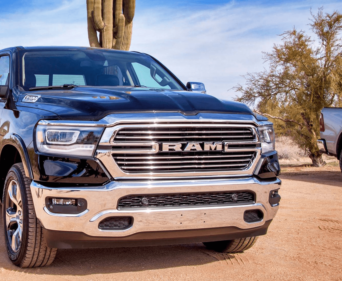 Lacks Exterior Trim: Laramie Bright Chrome