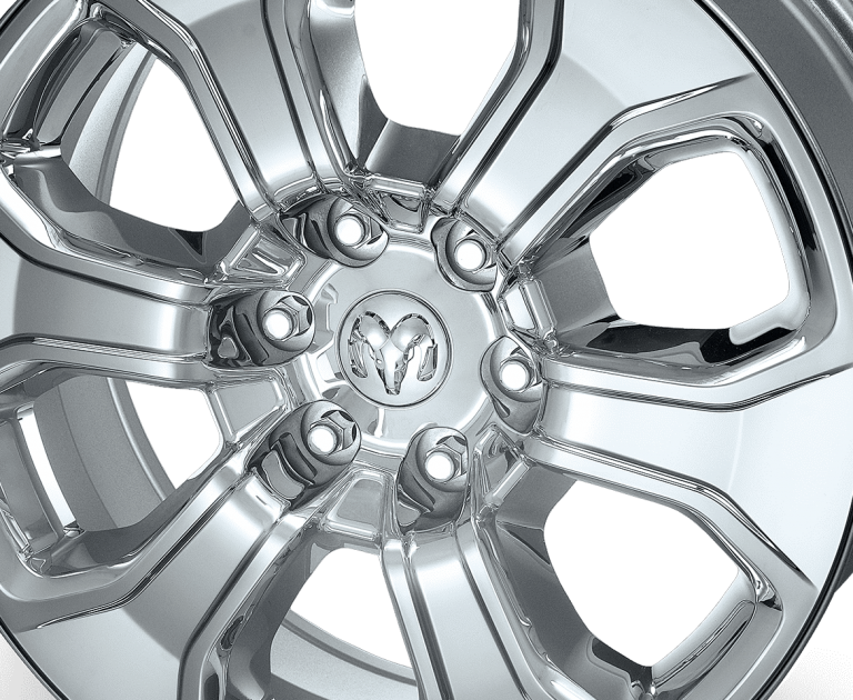 Lacks Wheel Trim Systems: Laramie, Optional, Chromtec Full Composite with High-Gloss Chrome Lacks Wheel Trim Systems: Laramie, Optional, Chromtec Full Composite with High-Gloss Chrome