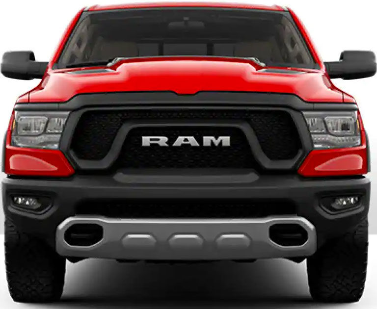 2019 RAM Rebel Grille with Mold-in-Color Black 2019 RAM Rebel Grille with Mold-in-Color Black